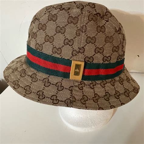 gucci mesh bucket hat|authentic gucci bucket hat.